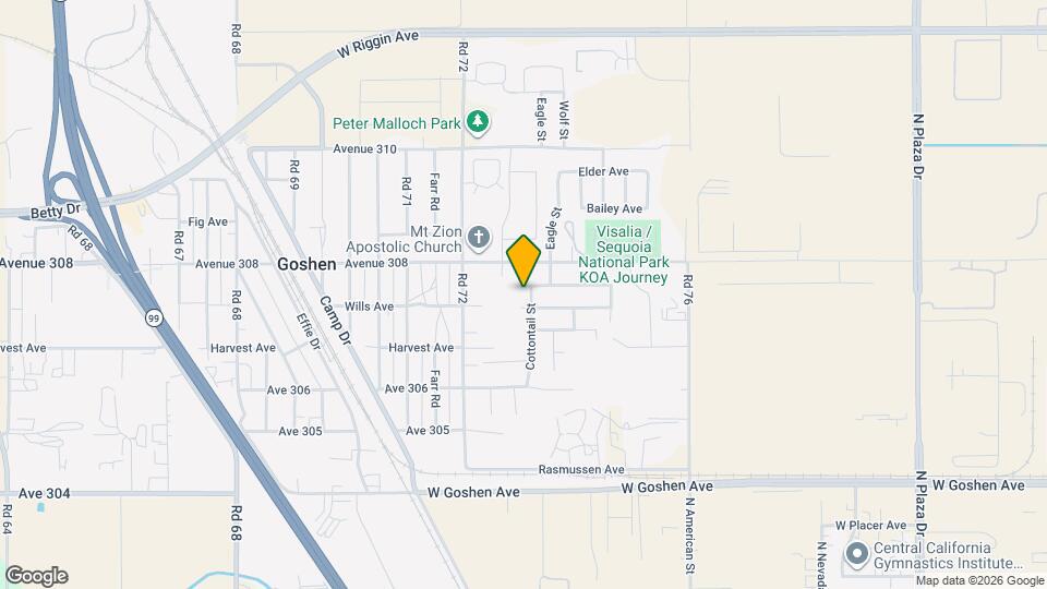 30743 Cottontail St Map and Location Details