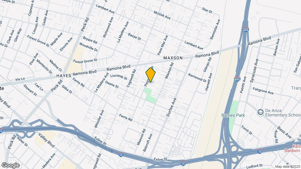 3914-3916 Penn Mar Ave Mapa y Detalles de la Ubicación
