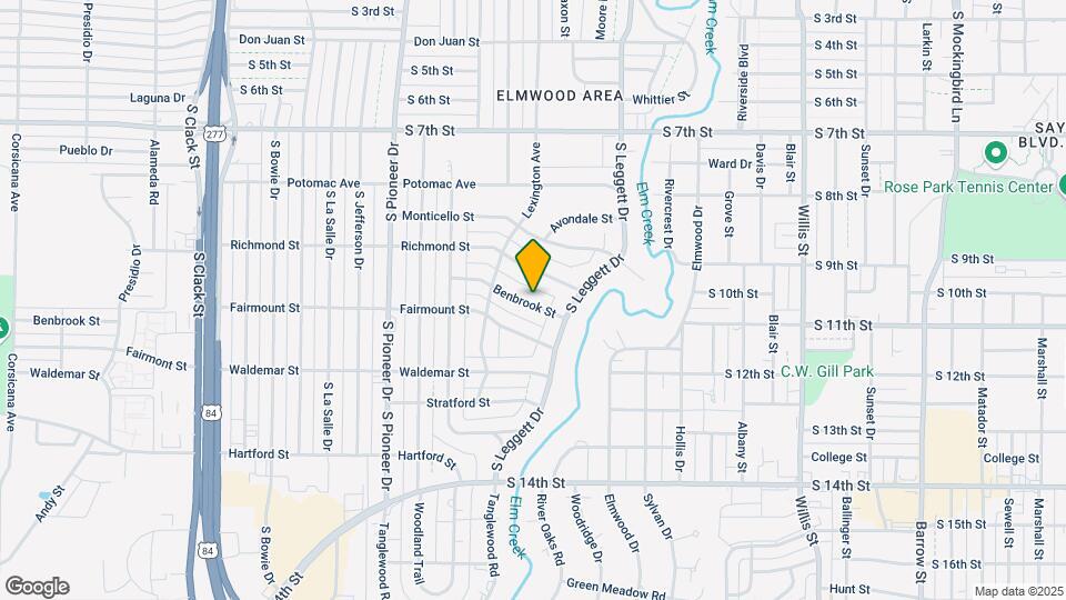 4042 Benbrook St Map and Location Details