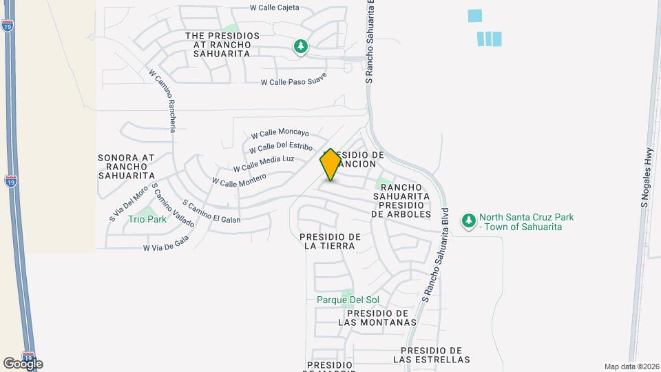 78 E Calle Del Rondador Mapa y Detalles de la Ubicación