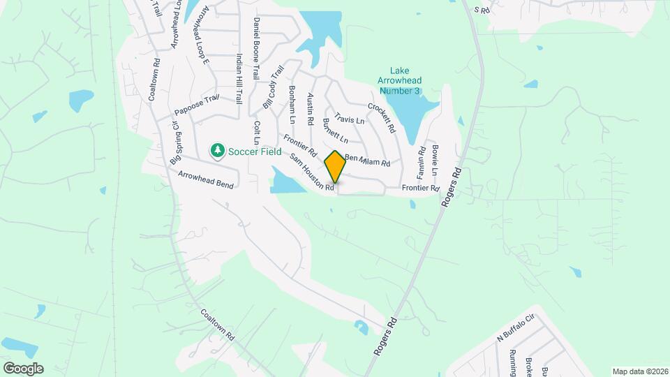 4196 Sam Houston Rd Map and Location Details
