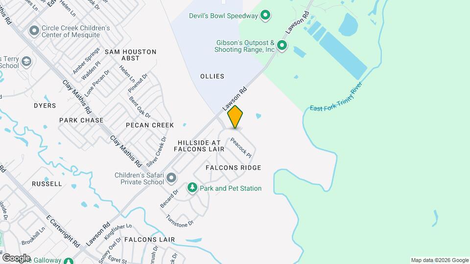 3545 Carriage Ave Map and Location Details