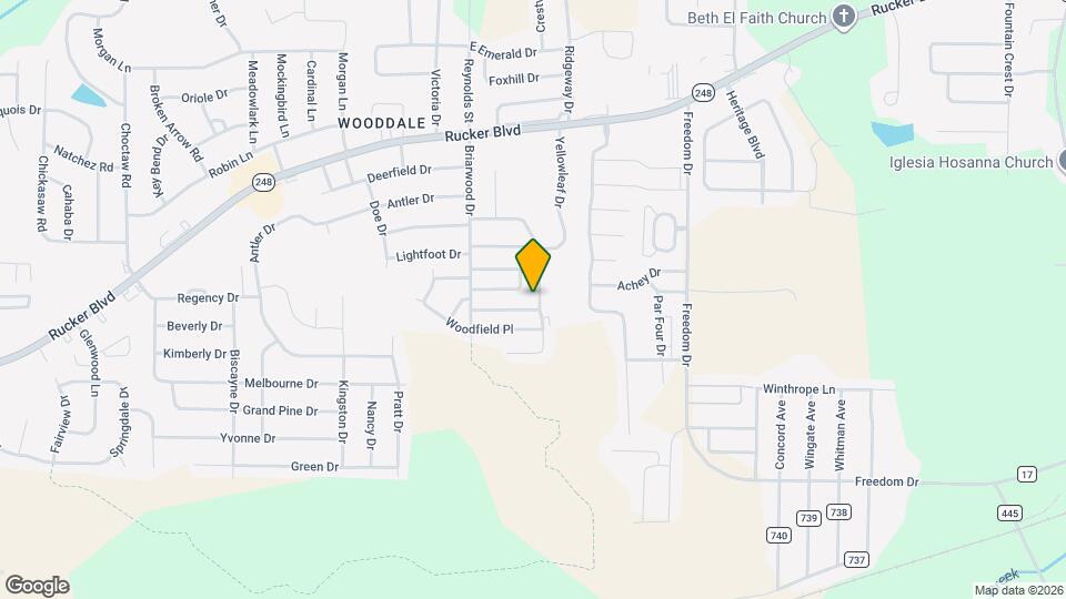 232 Candlebrook Dr Map and Location Details