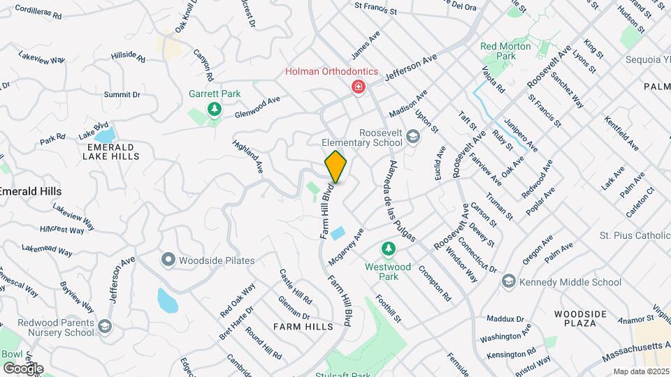 3515-3525 Farm Hill Blvd Map and Location Details