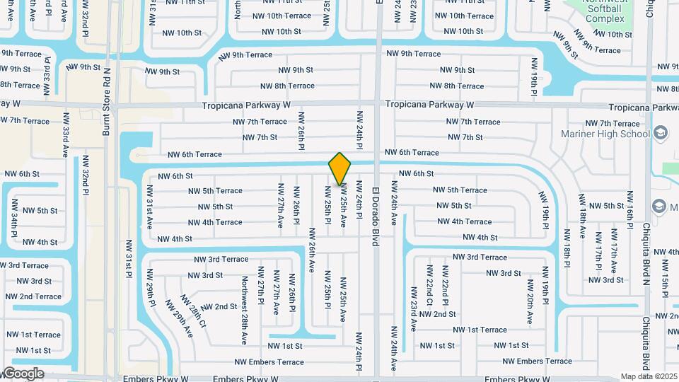 512 NW 25th Ave Map and Location Details