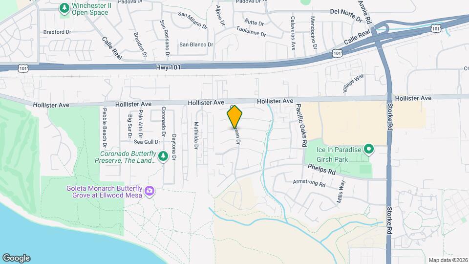 7369 Elmhurst Pl Mapa y Detalles de la Ubicación