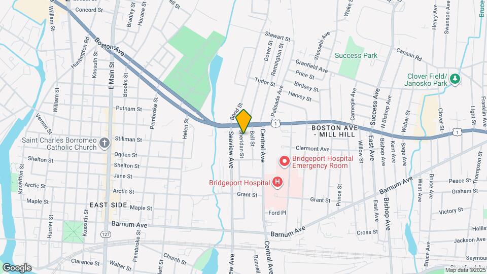 258 Sheridan St Map and Location Details