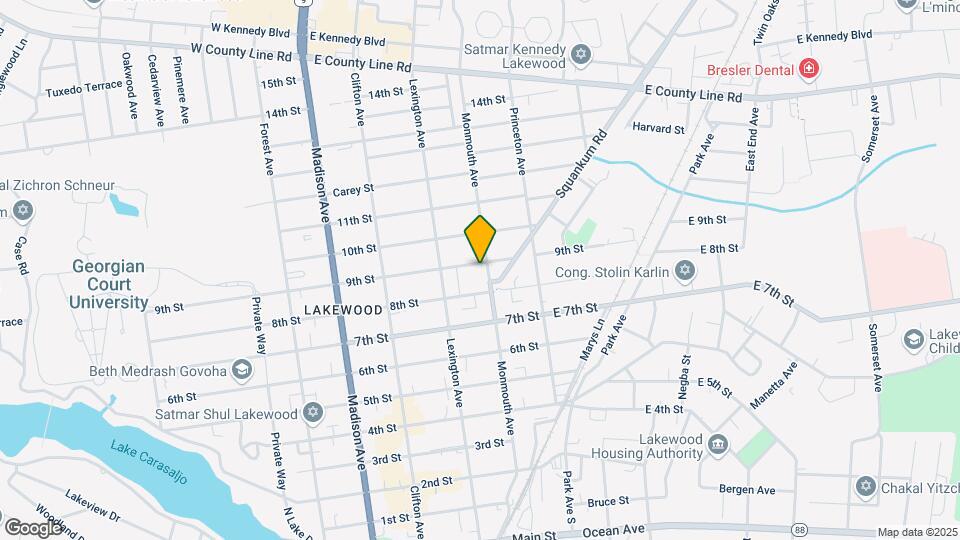 100 9th St Map and Location Details