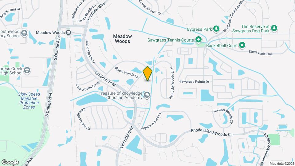 917 Pebble Creek Cir Map and Location Details