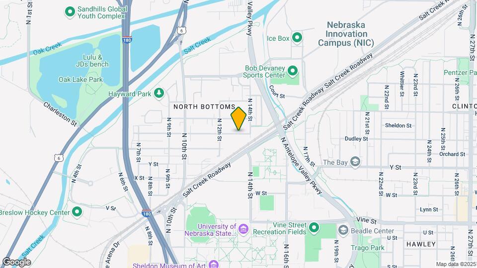 1320 New Hampshire St Map and Location Details