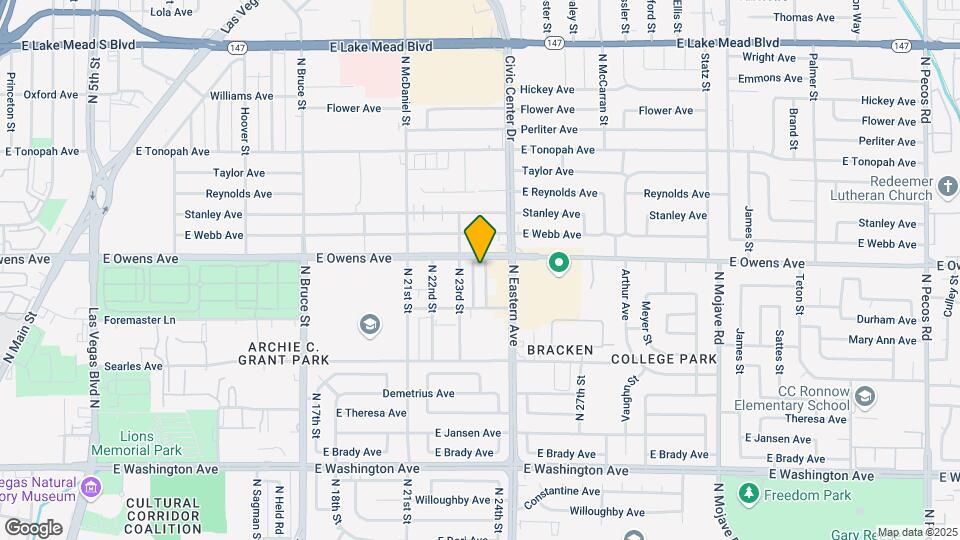 1528 Cobb Ln Mapa y Detalles de la Ubicación