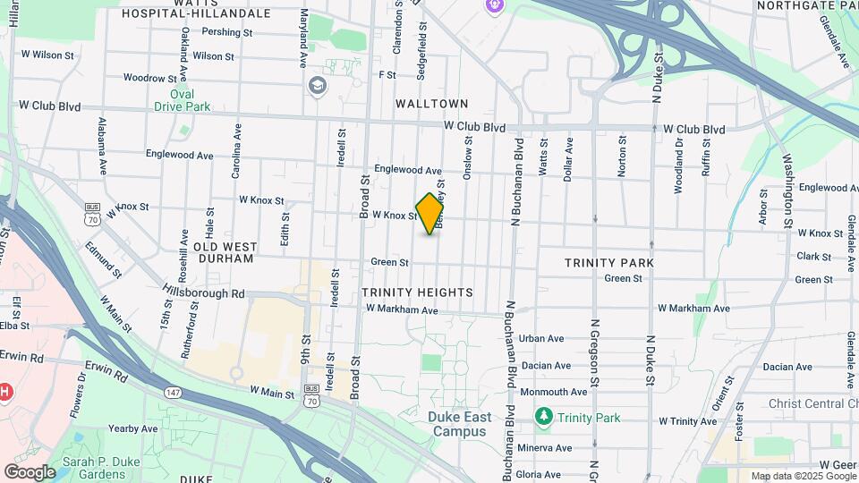 909 Berkeley St Map and Location Details