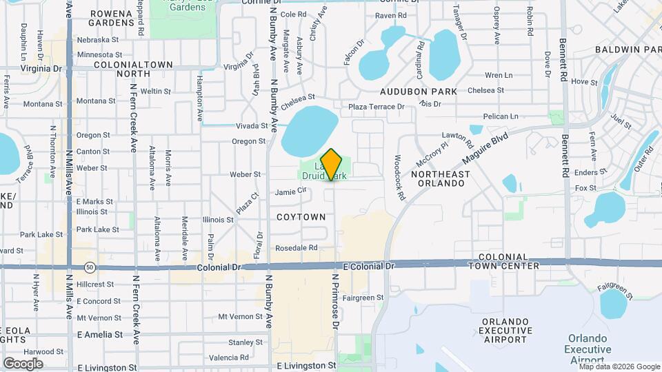 2721 E Marks St Map and Location Details