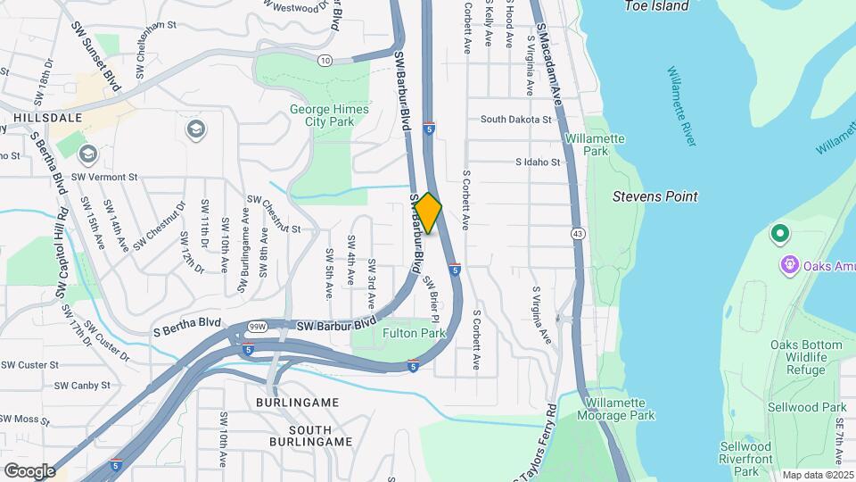 6930 SW Brier Pl Mapa y Detalles de la Ubicación