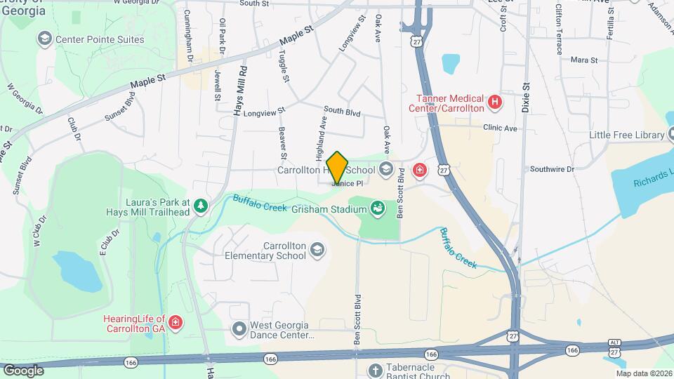 109 Janice Pl Map and Location Details