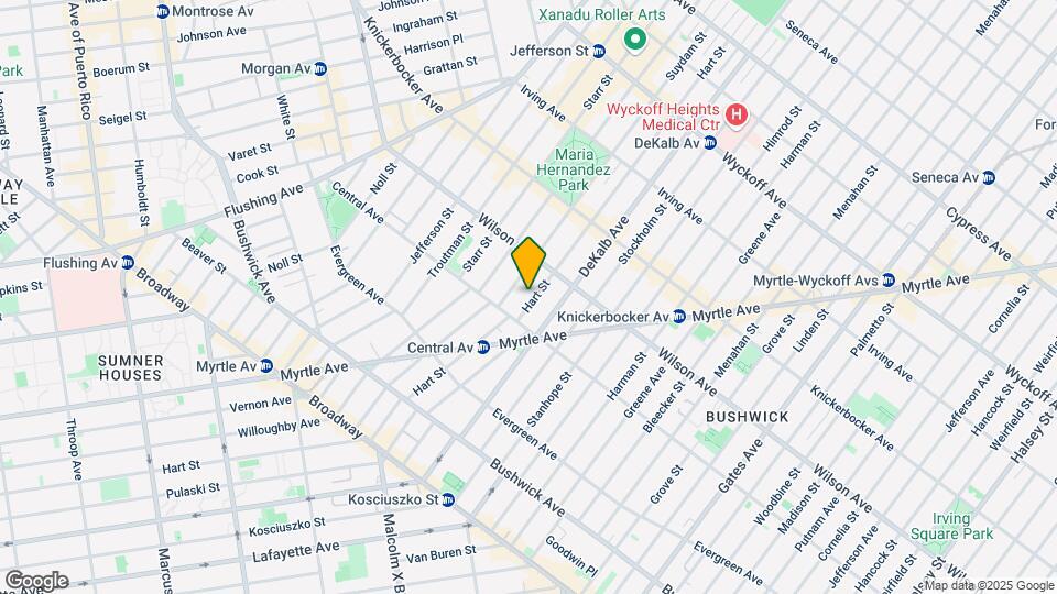 695 Hart St Mapa y Detalles de la Ubicación