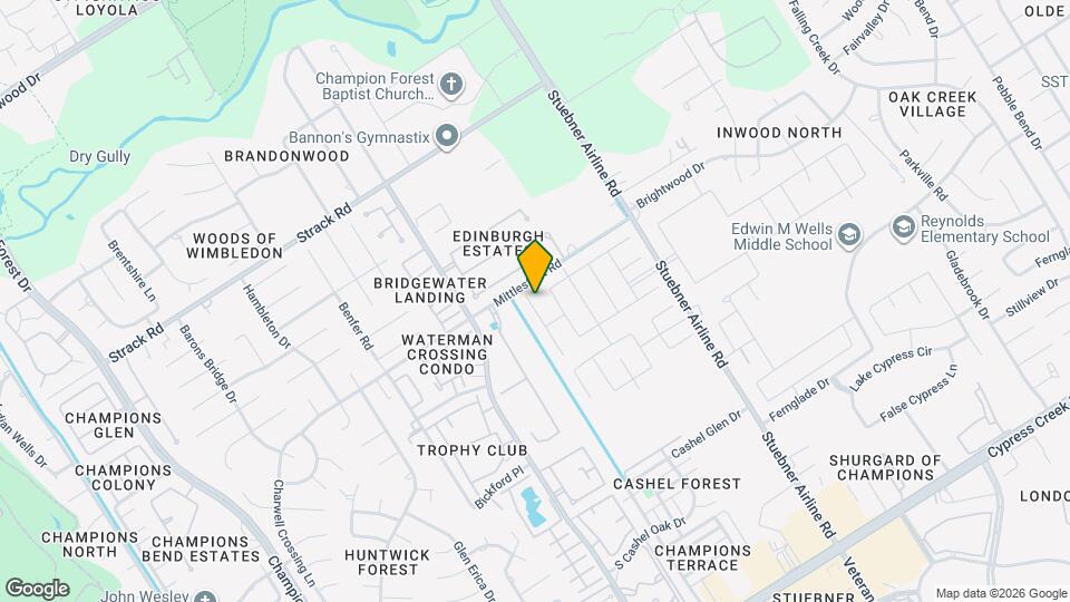 14734 Jasper Stream Ct Map and Location Details