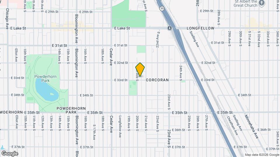 3255 20th Ave S Map and Location Details