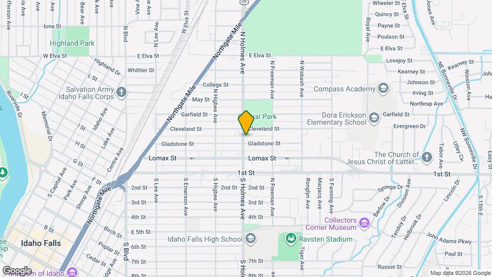 330 N Holmes Ave Map and Location Details