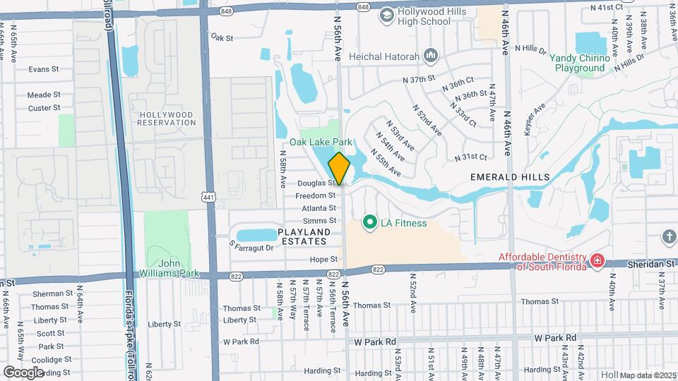 5601 Freedom St Map and Location Details