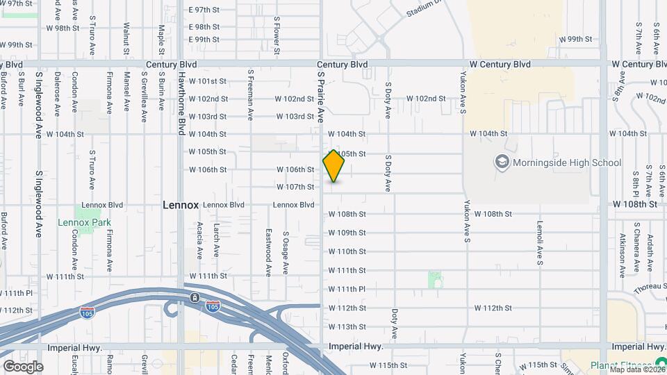 3935 W 107th St Map and Location Details