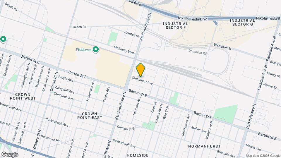 139 Harmony Ave Map and Location Details