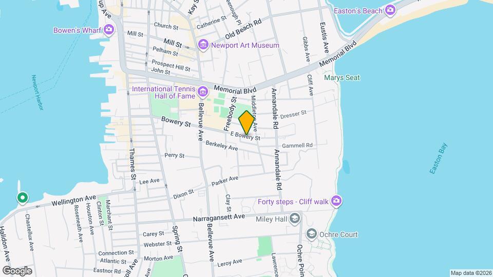 39 E Bowery St Map and Location Details