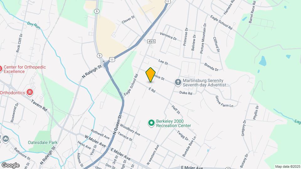 119 E Rd Map and Location Details