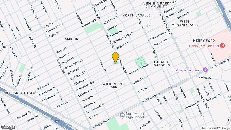 2651 Vicksburg St Map and Location Details
