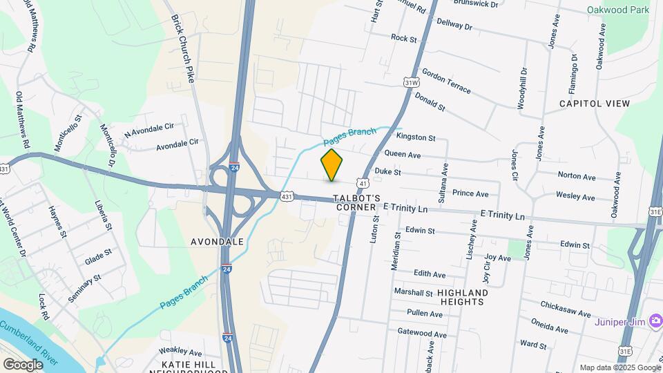 114 Old Trinity Ln Map and Location Details