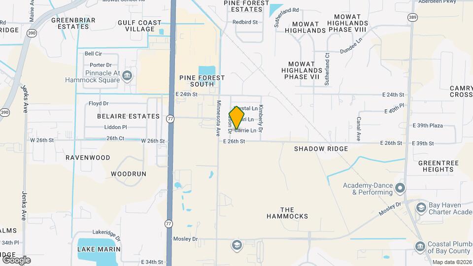 505 Carrie Ln Map and Location Details