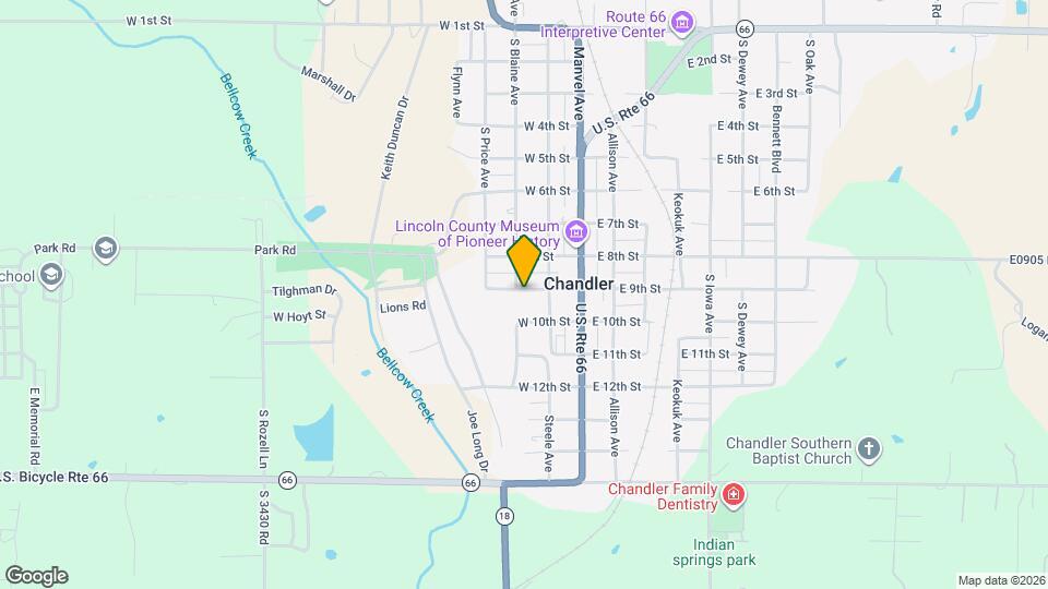 219 W 9th St Map and Location Details