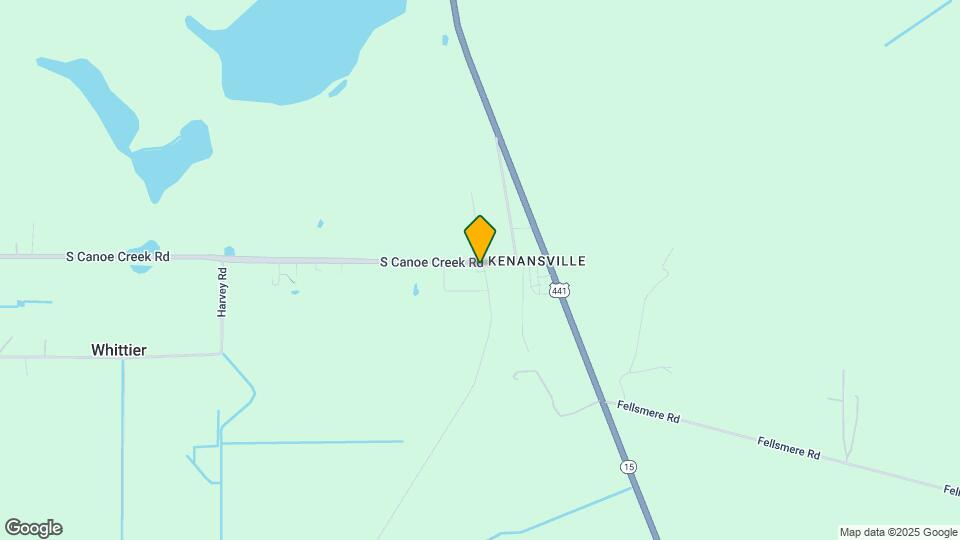 1350 S Canoe Creek Rd Map and Location Details