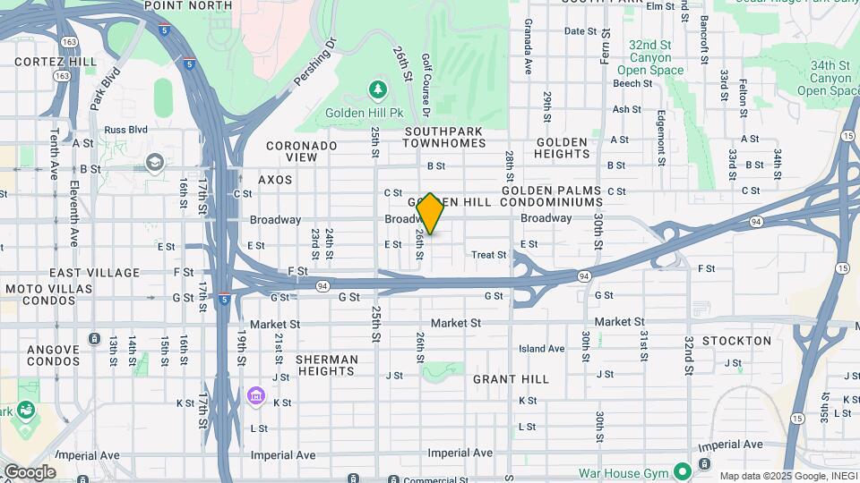 2620 E St Mapa y Detalles de la Ubicación