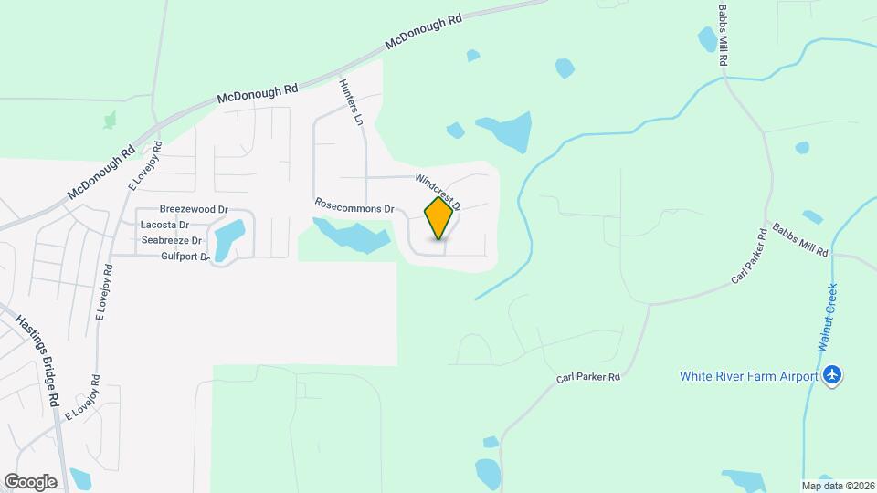2965 Windcrest Dr Map and Location Details