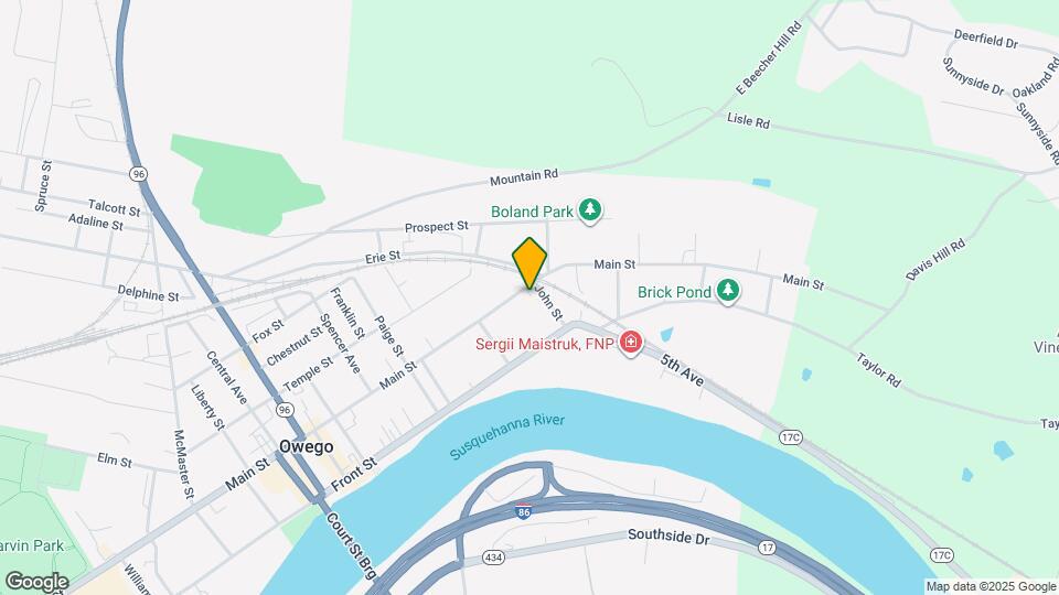 398 Main St Map and Location Details