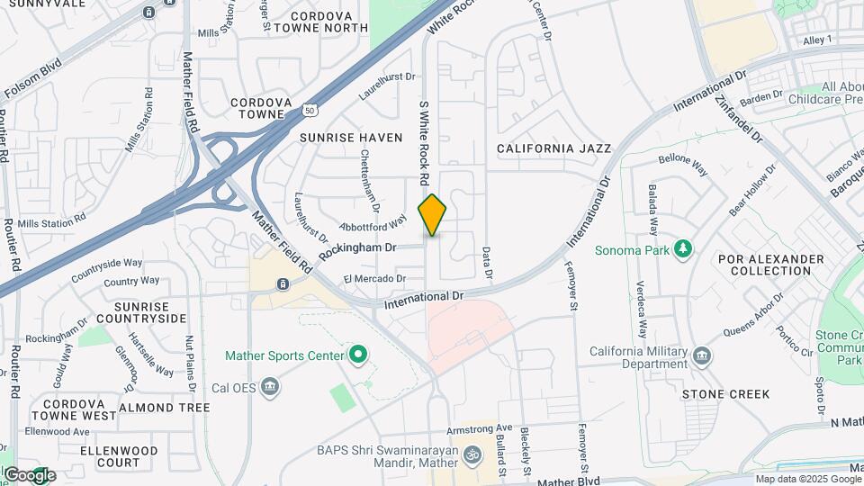 10242 S White Rock Rd Map and Location Details