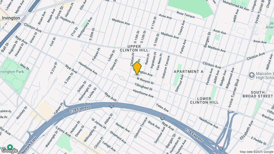 317 W Runyon St Mapa y Detalles de la Ubicación