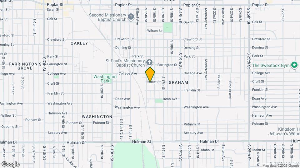 1515 Cruft St Mapa y Detalles de la Ubicación