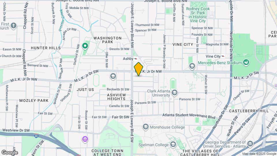 888 T P Burruss Senior Dr SW Map and Location Details