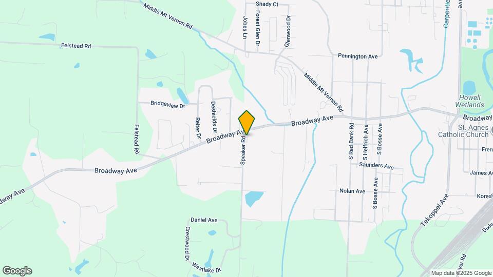 1614 Speaker Rd Map and Location Details