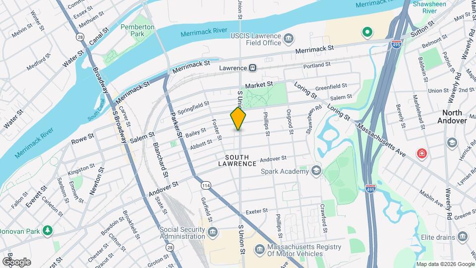 159-167 S Union St Map and Location Details