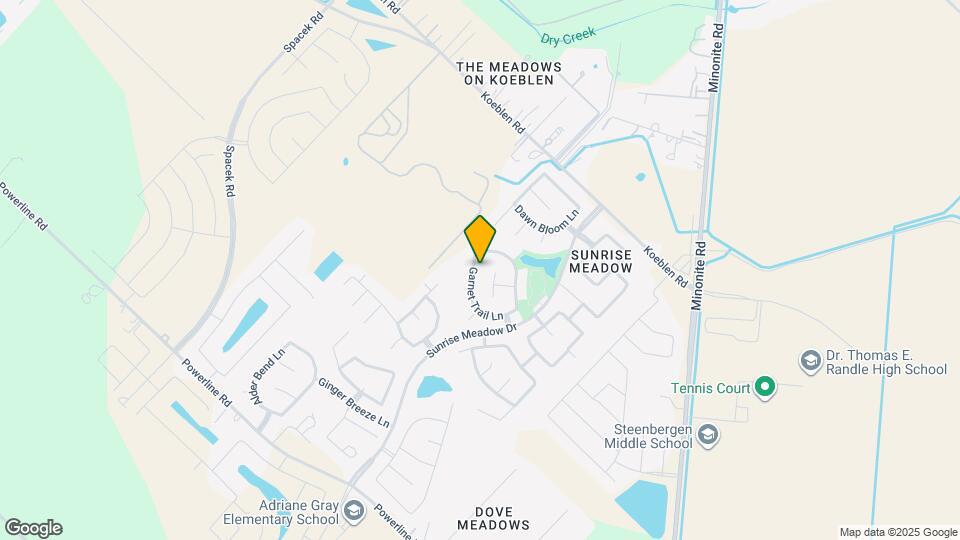 6823 Garnet Trail Ln Map and Location Details