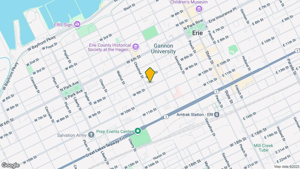 354 W 9th St Map and Location Details
