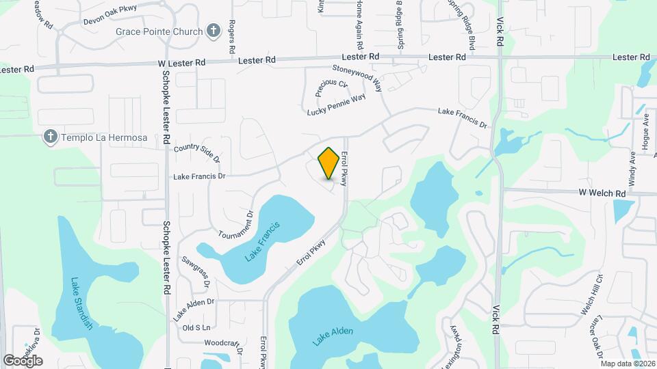 1404 Oak Pl Map and Location Details