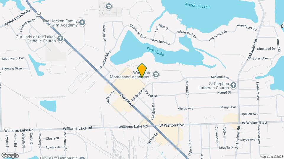 4911 Oak Hill Dr Map and Location Details