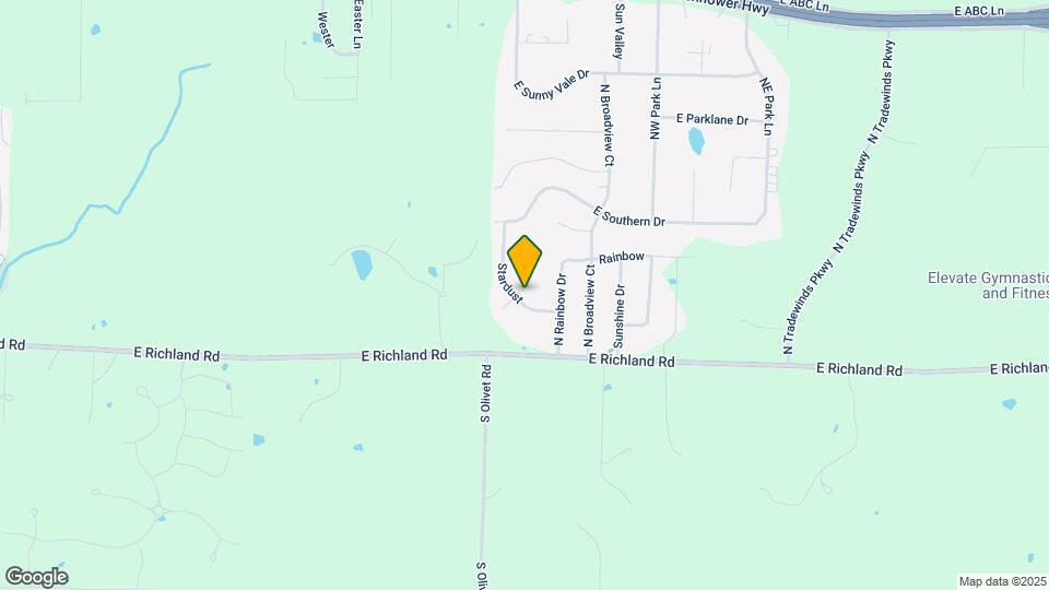 220 N Sunnyside Ct Map and Location Details