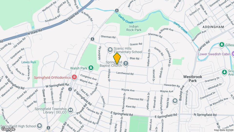 336 Valley View Rd Map and Location Details