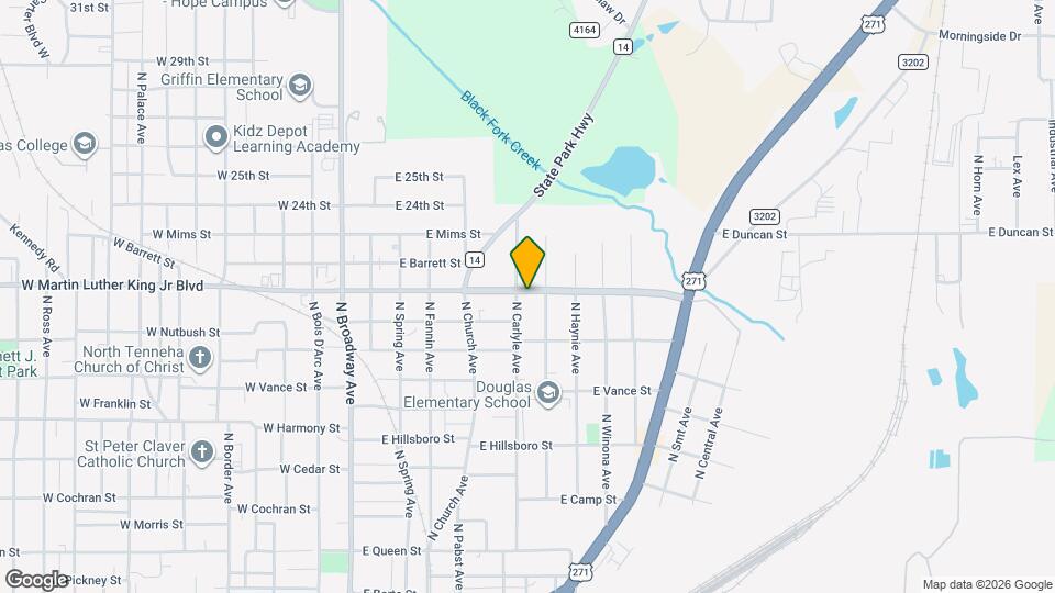 1921 N Carlyle Ave Map and Location Details