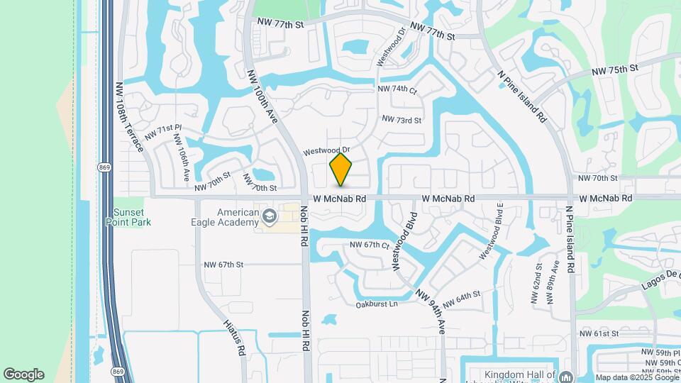 9808 NW 70th St Map and Location Details